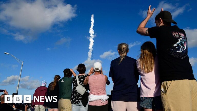 An illustration showing neural networks and interconnected data points, symbolizing advanced artificial intelligence language processing.