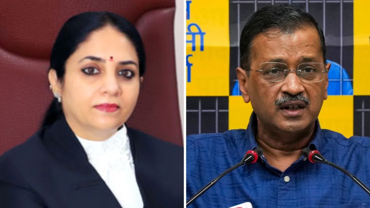 Justice Swarana Kanta Sharma and Arvind Kejriwal's recusal plea in the Delhi liquor policy case.