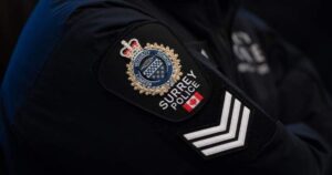 A fatal Surrey shooting sparks debate over gang enforcement and police transition. Video captures the incident, raising community safety concerns.