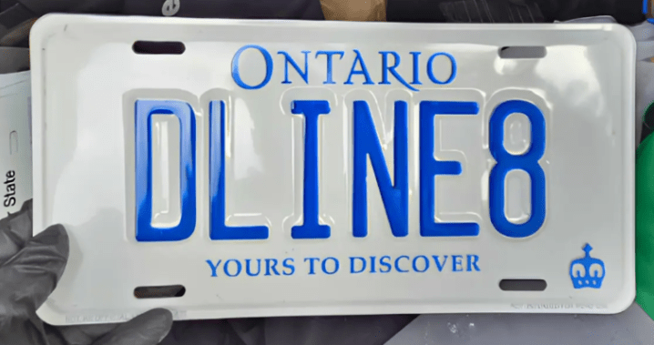 Police seize equipment used to produce counterfeit licence plates in an Ontario-wide investigation.