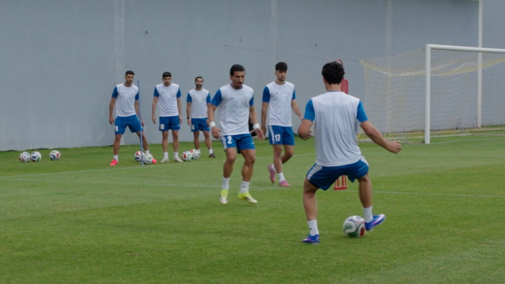 Iran World Cup team training in Turkiye amid base relocation for political reasons.