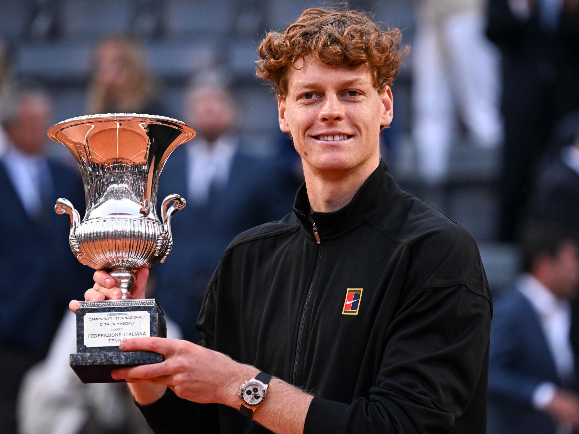 Jannik Sinner makes history at the Italian Open, becoming the first Italian in 50 years to win! He enters the French Open as a top favorite.