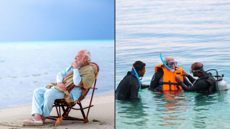 Lakshadweep's pristine beaches now a top Indian travel destination, showing a sharp rise in visitors.