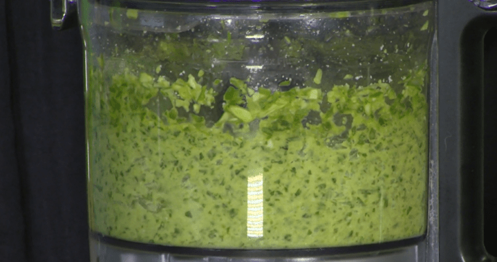 Vibrant pistachio mint pesto recipe for spring dishes