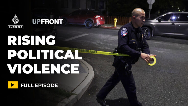 Professor Robert Pape discusses the rise of political violence in the US.