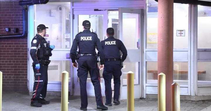 Toronto Police at Etobicoke apartment after Rexdale stabbing incident
