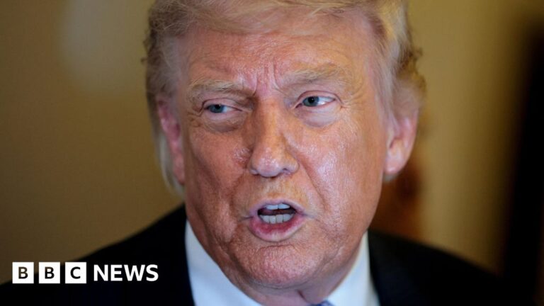 US President Donald Trump issues a strong warning to Iran as peace talks reach a stalemate.