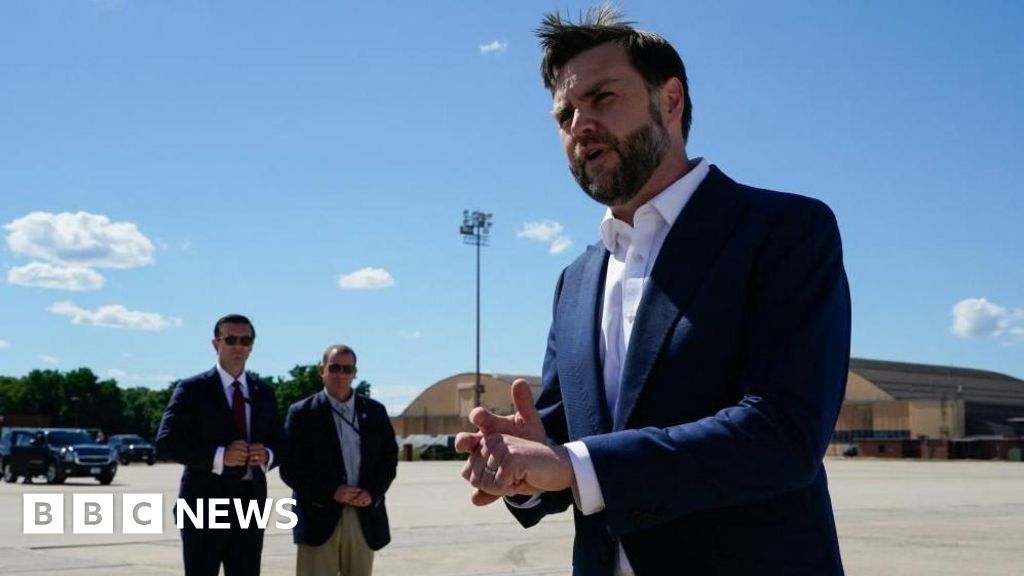 US Vice-President JD Vance departing for talks with Iran in Switzerland.