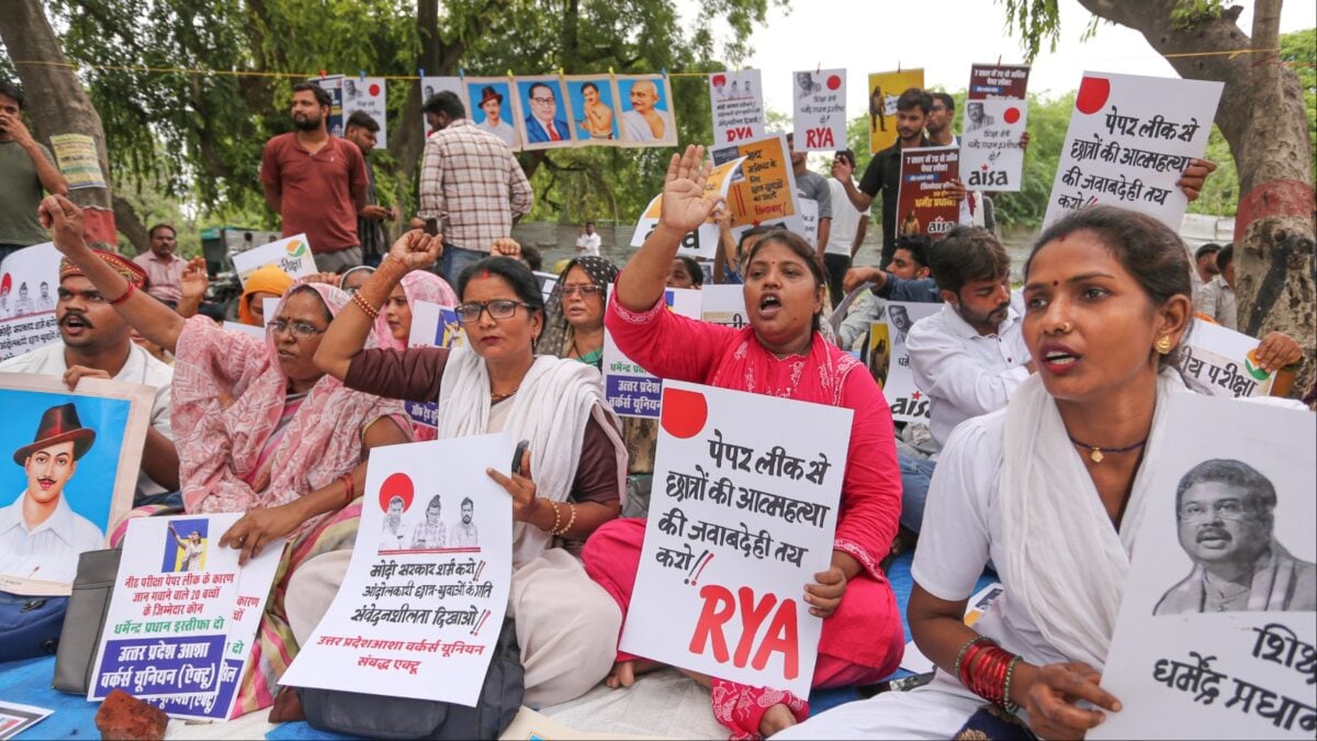 Indian Union Cabinet discusses tightening anti-paper leak law with stricter penalties and faster trials.