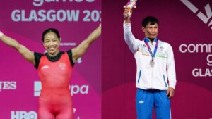 Prime Minister Narendra Modi congratulates Mirabai Chanu and Rishikanta Singh Chanambam for their medal wins at the Commonwealth Games 2026 in Glasgow.