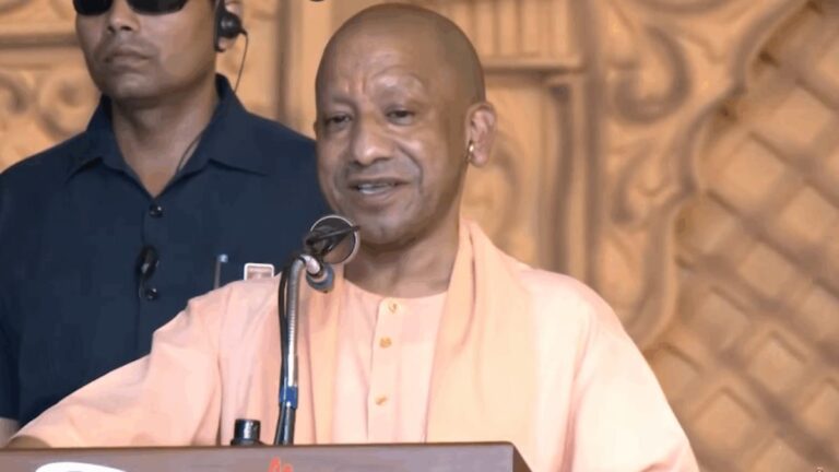 Uttar Pradesh CM Yogi Adityanath launches the Digi Rover Drive for accurate land measurement in UP.