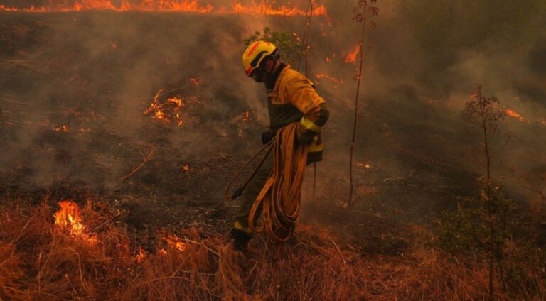 Unprecedented European wildfires devastate France and Spain, fueled by climate change.