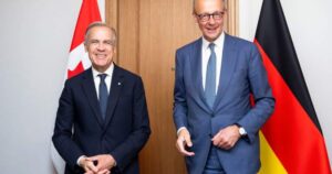 German Chancellor Friedrich Merz and Finance Minister Lars Klingbeil discuss the Canada submarine deal, emphasizing economic and security benefits.
