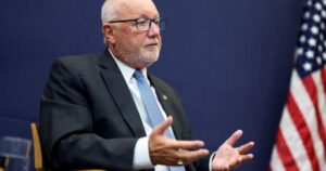 U.S. Ambassador Pete Hoekstra denies donations caused the Gordie Howe Bridge delay, addressing trade tensions with Canada.