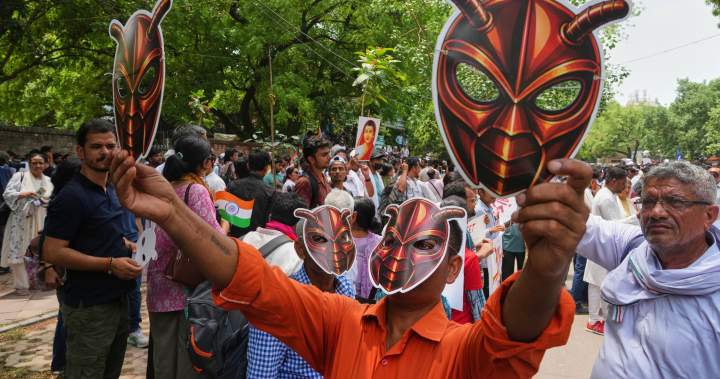 Thousands of young Indians protest in New Delhi, challenging Modi's government over exam leaks and accountability.