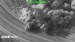 US launches sixth night of Iran strikes, hitting civilian infrastructure. Escalation worries global energy markets. Tensions soar over Strait of Hormuz.