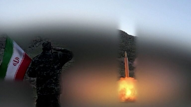 Video footage released by Iran's Revolutionary Guard Corps showing retaliatory missile launches amid US-Iran tensions.