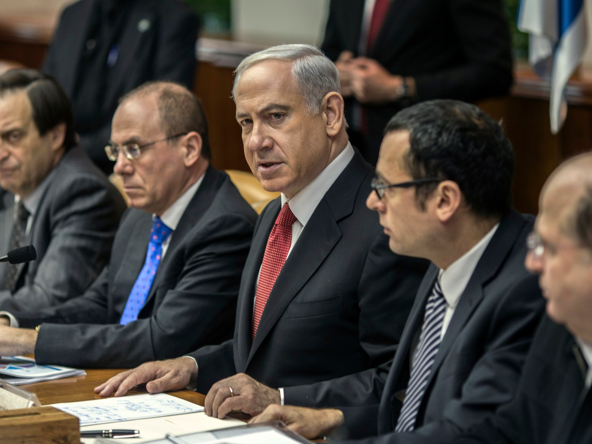 An Israeli government document from 2013 detailing the scrutiny of global NGOs.