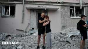 Thirteen lives lost in a devastating Russian Kyiv attack, dubbed 'most massive' by the mayor. Widespread destruction reported across the capital.