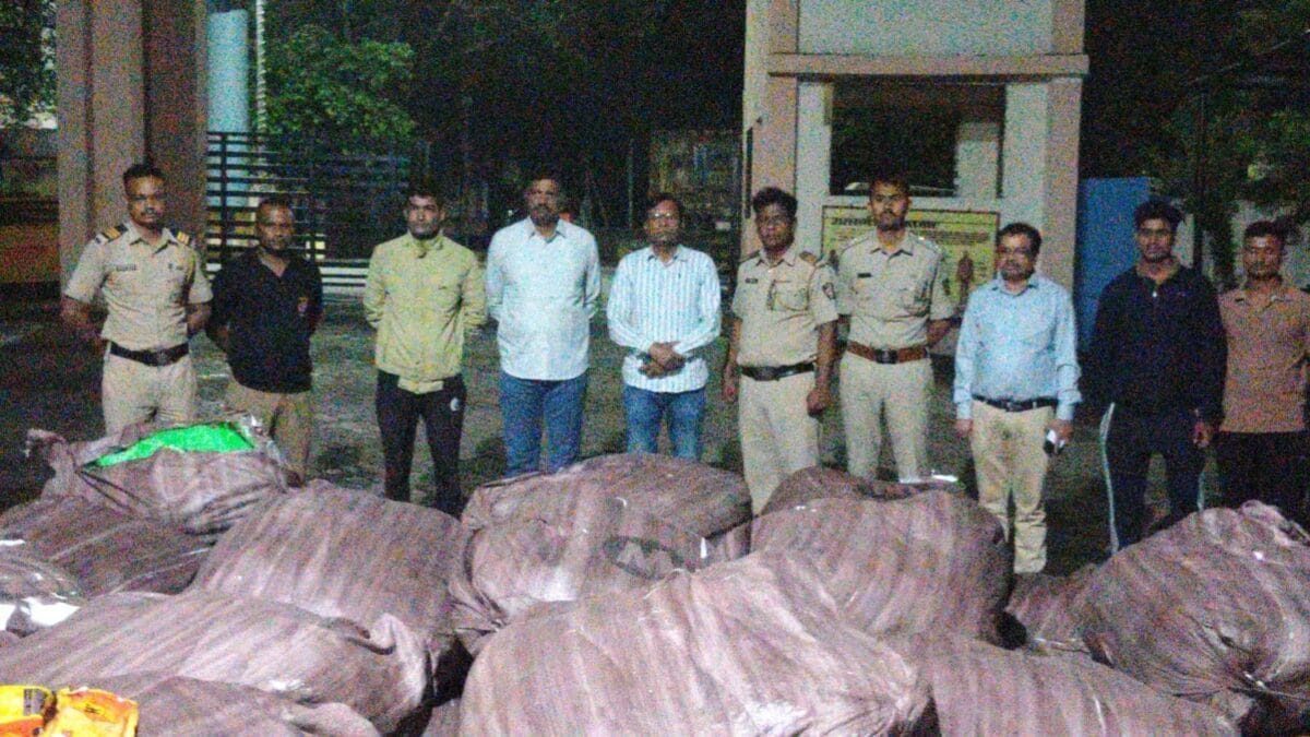 Maharashtra FDA officials inspecting a food processing unit during a crackdown on violations