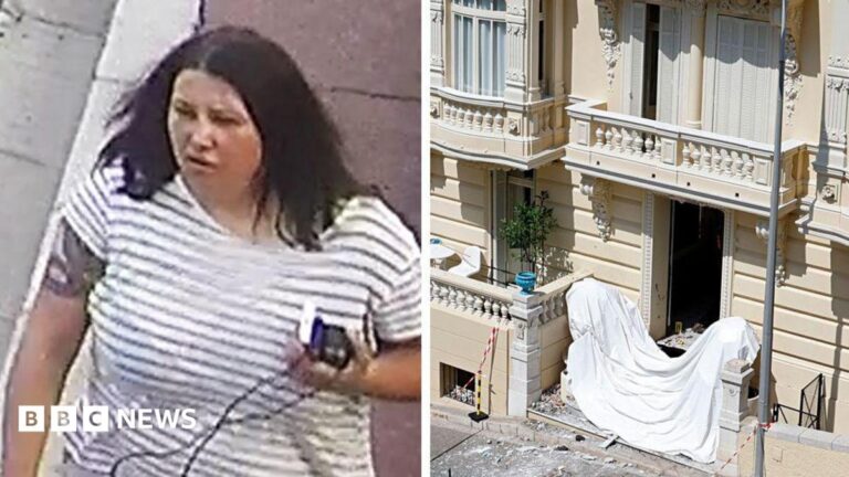 Image of Anastasiia Berezovska, main suspect in Monaco parcel bombing.