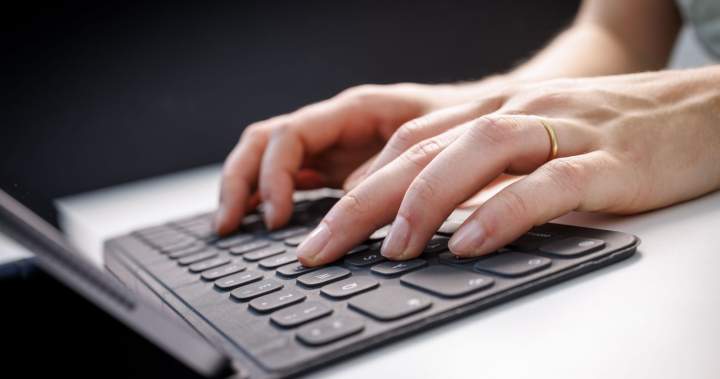Image of a keyboard with blurred background, symbolizing a cybersecurity incident.