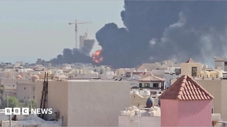 News article detailing the escalating US Iran conflict, recent military strikes, casualties, and the collapse of the ceasefire.