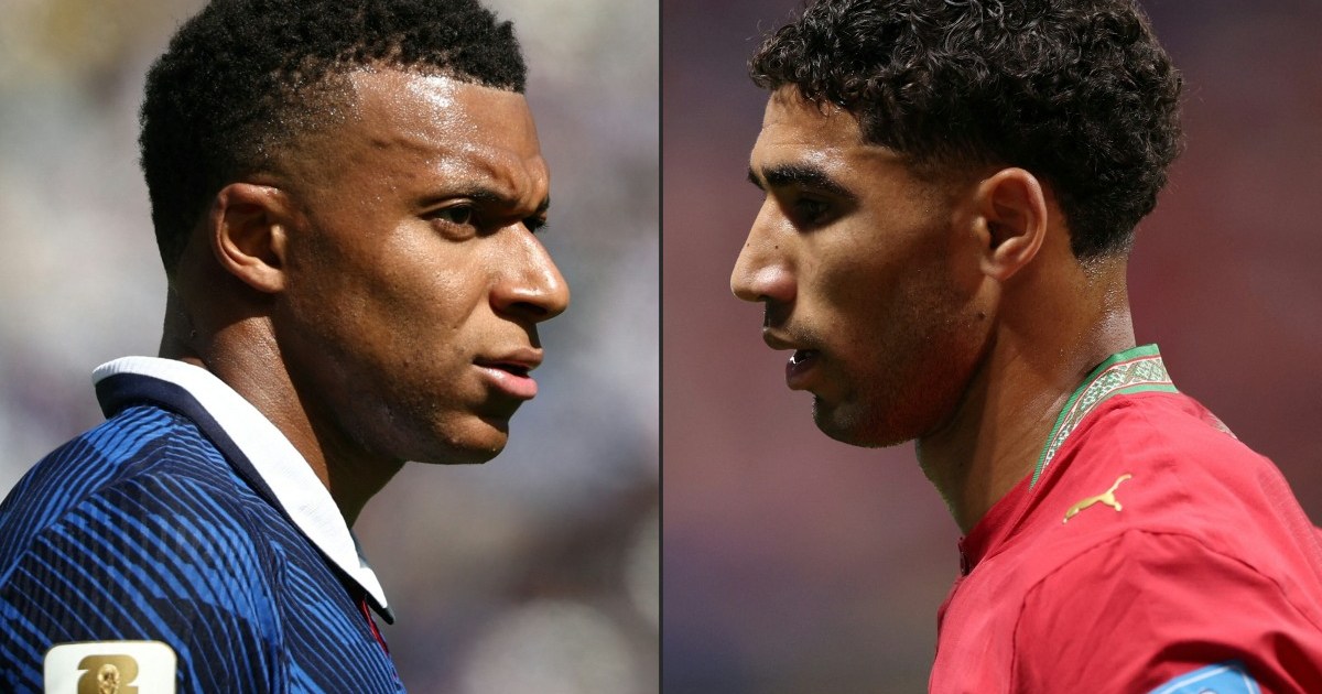 France vs Morocco FIFA World Cup 2026 Quarterfinal match banner