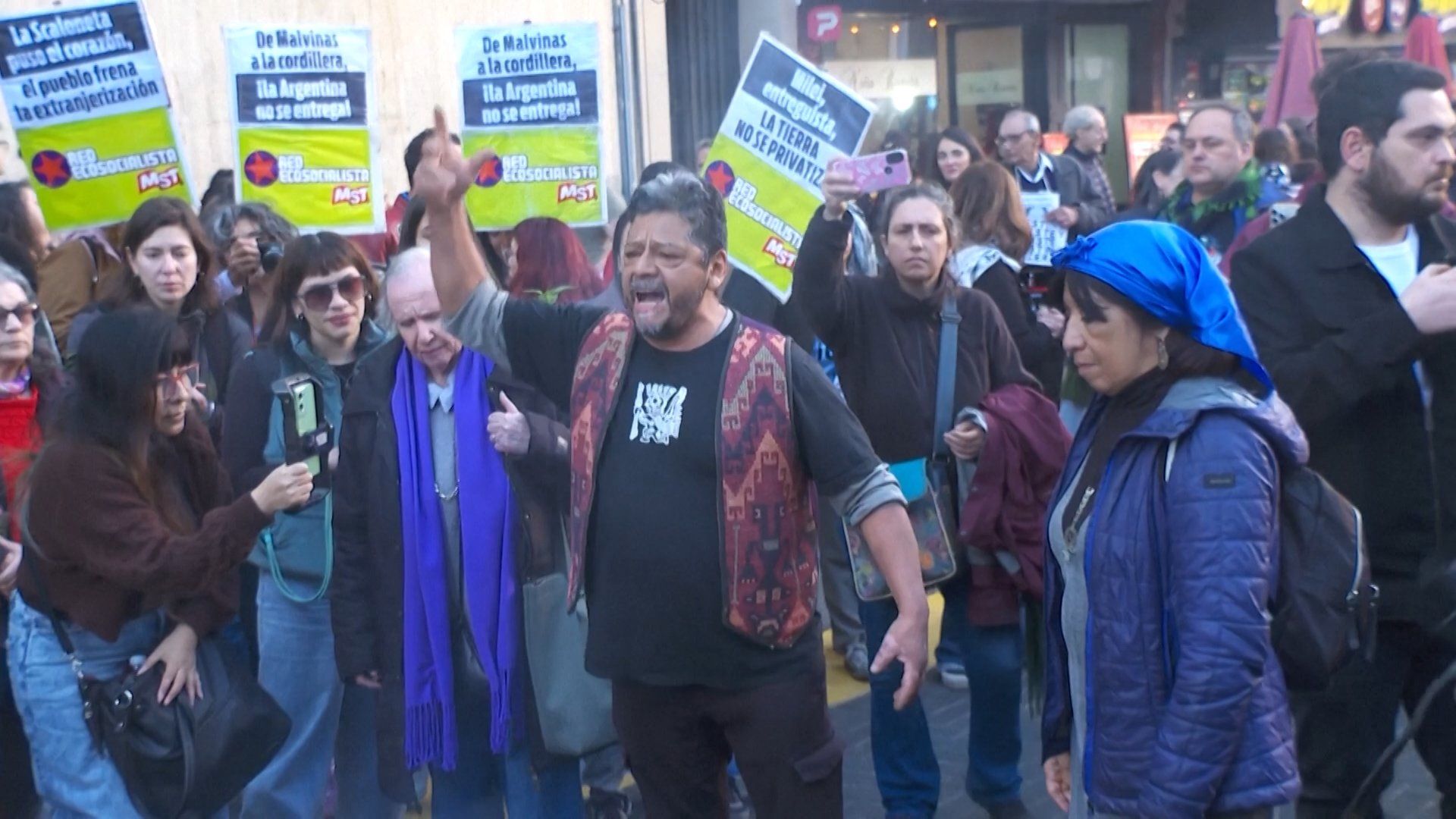 Indigenous groups protest Milei's plan to open Argentina land sales to foreign buyers, fearing ancestral territory loss and cultural heritage impact.