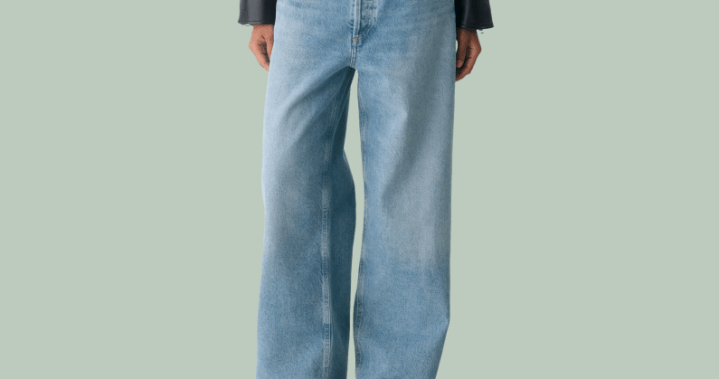 A collage showcasing various denim styles for 2026, including baggy, barrel, cargo, boot cut, skinny, straight, high-waisted, low-rise, and wide-leg jeans.