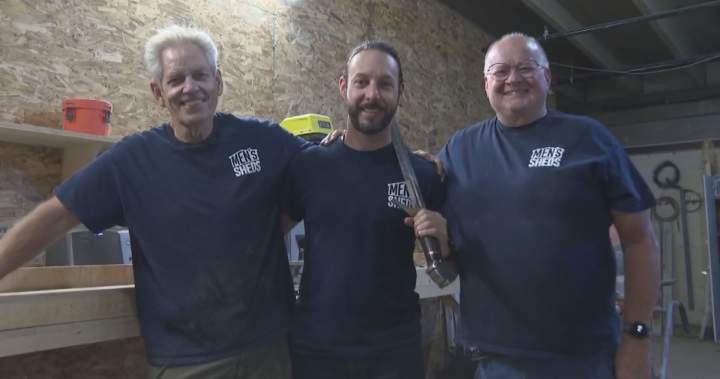 Mark Vella from Men's Sheds promoting men's health awareness and fundraising for cancer detection kits.