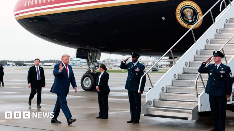 President Trump's secret plane swap after a NATO summit due to Iranian threat. An in-depth look at the deceptive maneuver.