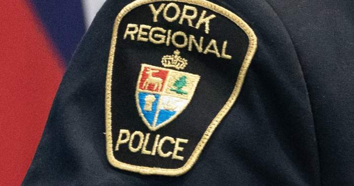 Image showing a York Regional Police patch, symbolizing law enforcement investigation.