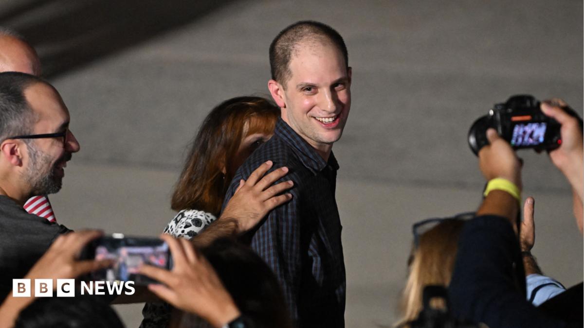 Evan Gershkovich reflecting on his time in Russian custody after being released.