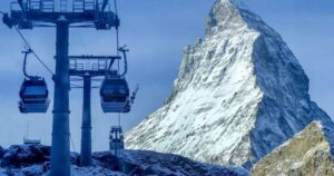 Image of the Matterhorn peak against a blue sky, representing the location where Kalie McCrystal went missing.