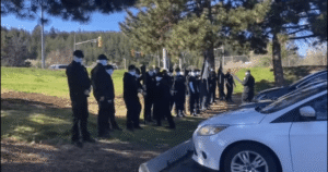 A disturbing white nationalist demonstration on Tk̓emlúps te Secwépemc land sparks nationwide condemnation and an active police investigation.
