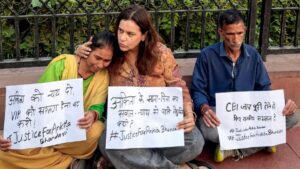 Value: Ankita Bhandari parents detained during protest at India Gate over political appointment.