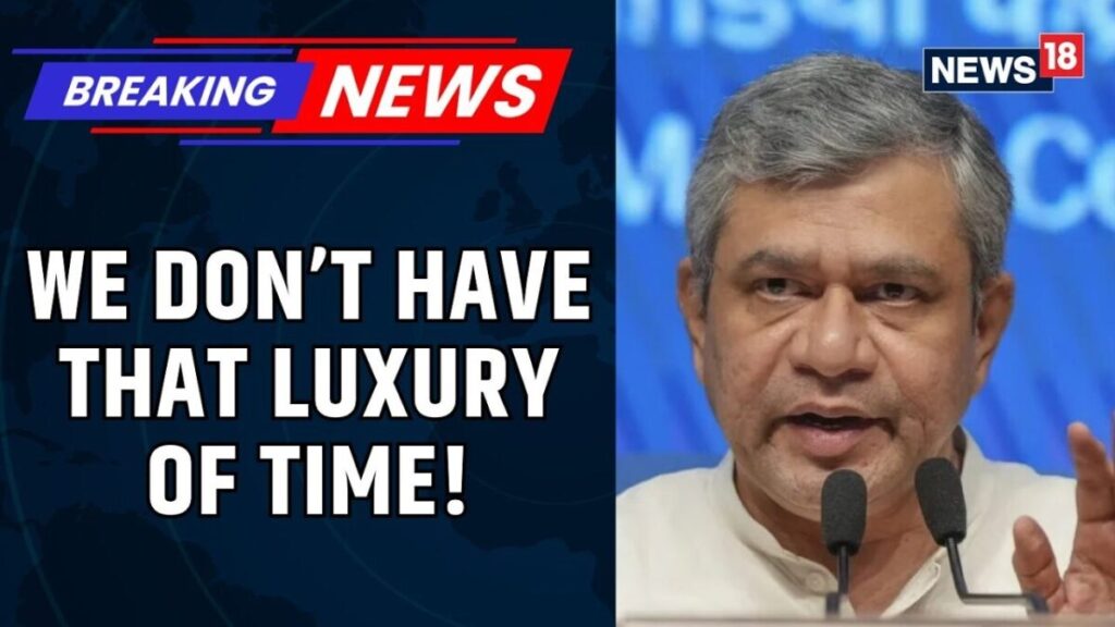 Value: Union Minister Ashwini Vaishnaw discusses the urgent need for domestic technology growth in India.