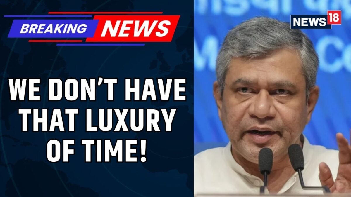 Value: Union Minister Ashwini Vaishnaw discusses the urgent need for domestic technology growth in India.
