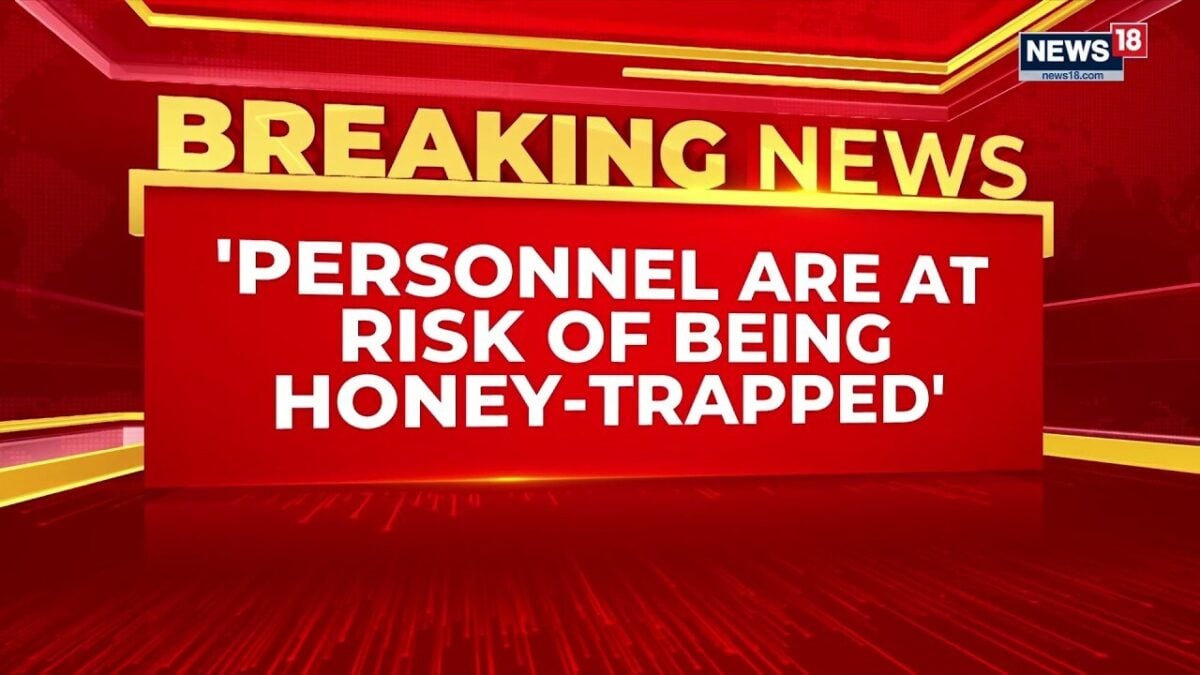 IAF Chief AP Singh warns air force personnel about digital honey traps and espionage risks.