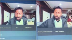 Value: A senior IAS officer faces backlash for abusive conduct during a meeting in Jammu and Kashmir.