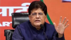 Value: Piyush Goyal discussing the India-US trade deal status at a recent conference.