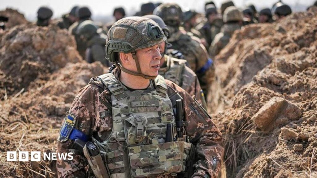 Value: General Oleksandr Syrskyi discussing the state of the Ukraine war