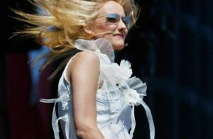 Sass Jordan performing on stage in 2003