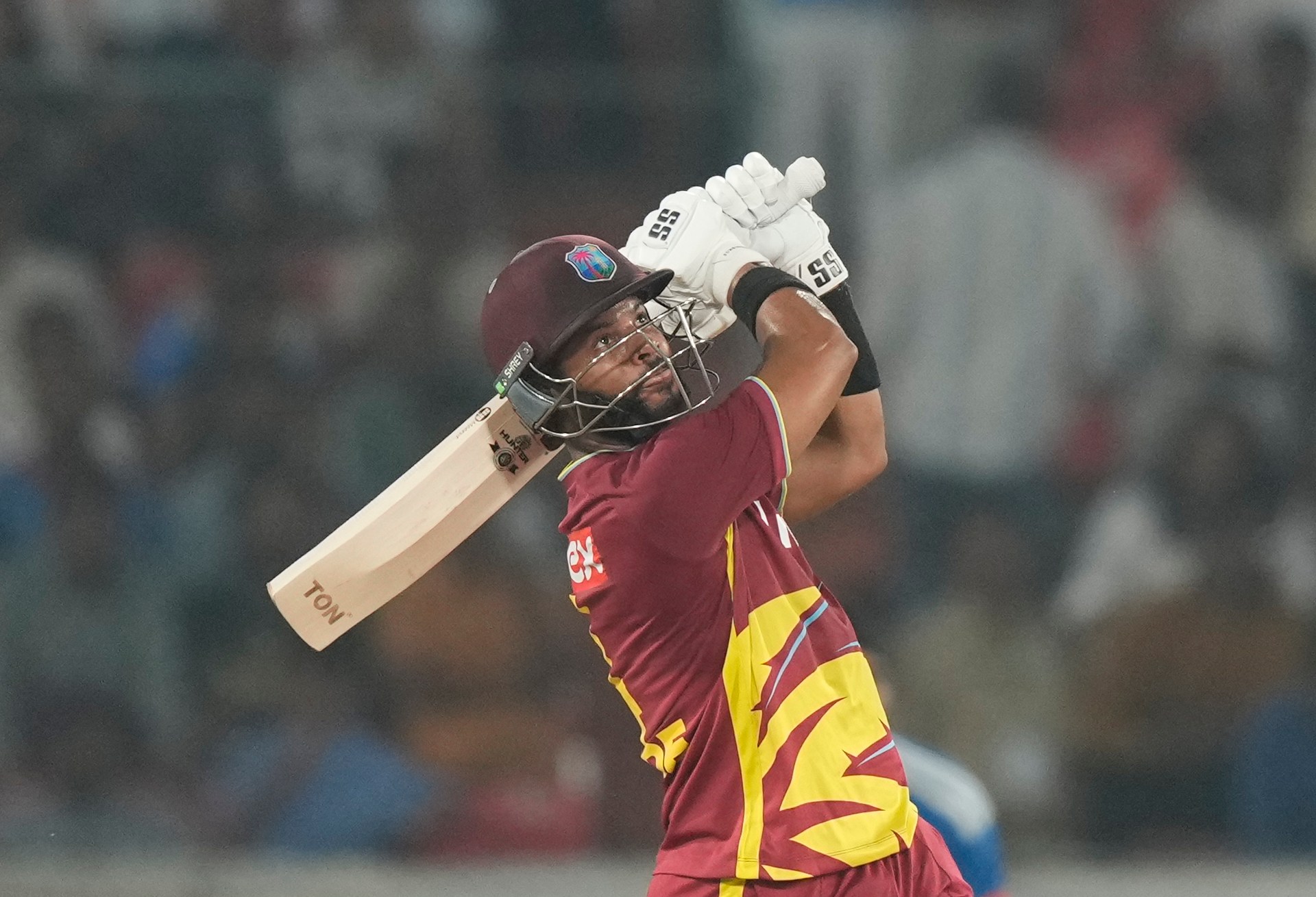 Value: Shai Hope hits a century leading West Indies to a T20 series tie against India.