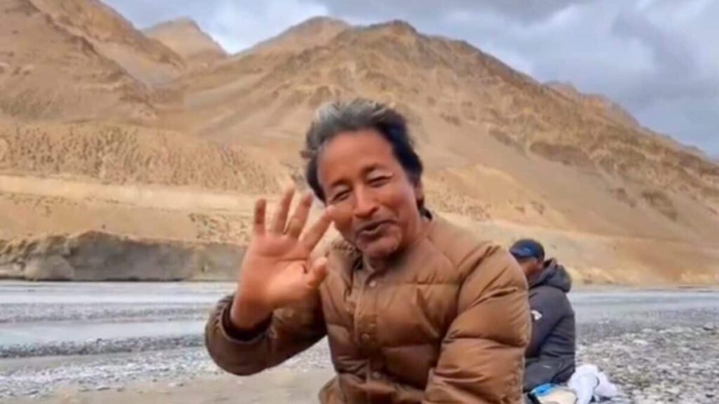 Value: Sonam Wangchuk choosing ecological work in Ladakh over political protests in Delhi.